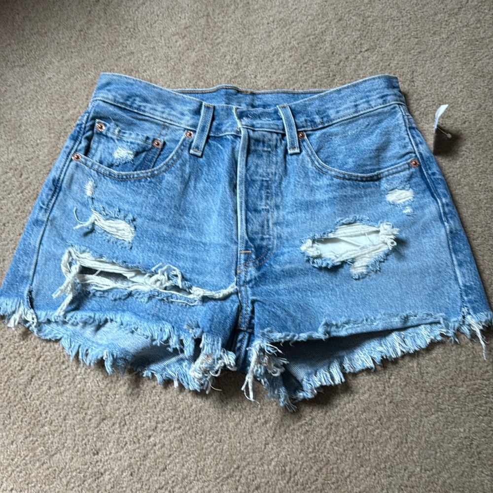 Levi denim shorts